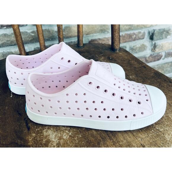 Girls' Native Jefferson Shoes, Light Pink, Size J3 - Picture 1 of 4